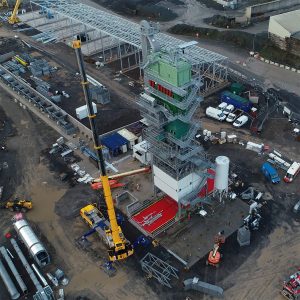 TL1- 1 year time-lapse of a new plant being built in a quarry